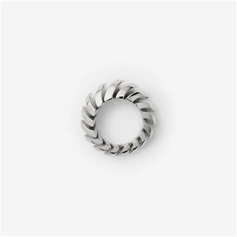 ring burberry|burberry thorn ring silver.